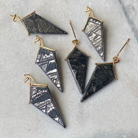 Meteorite Earrings